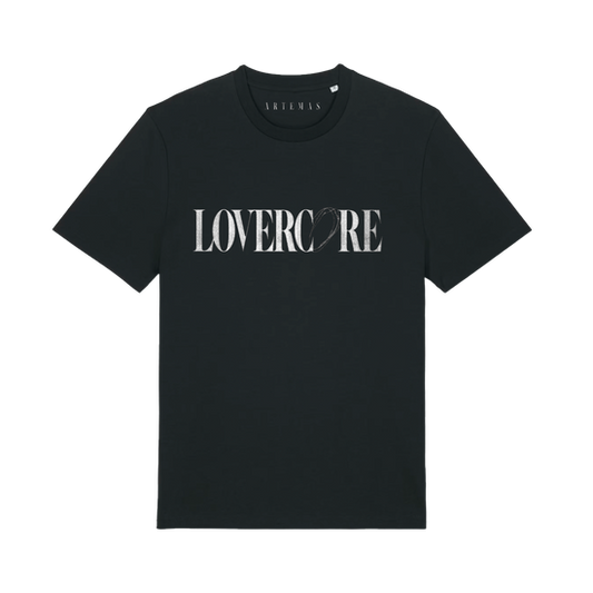lovercore t-shirt black