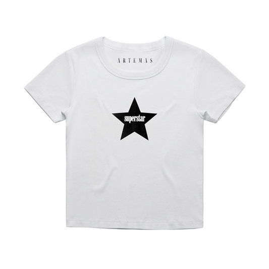 superstar baby t-shirt white