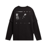 Love Is A Knife Twofer T-Shirt Black