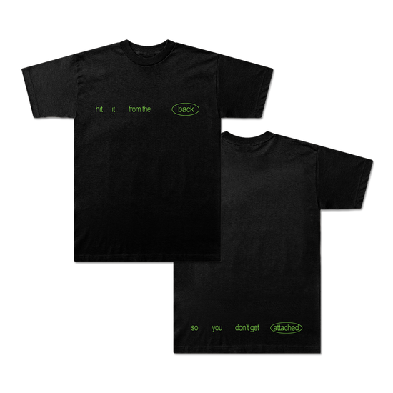 Hit It From The Back T-shirt Black