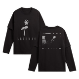 Love Is A Knife Twofer T-Shirt Black